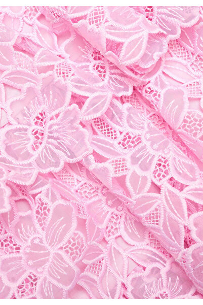 Self-Portrait Kızlar için Organze Dantel Midi Elbise