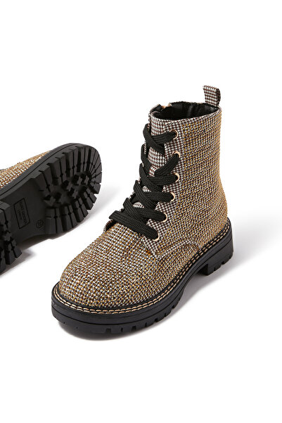 Kurt Geiger Kızlar için Mini Burlington Kumaş Botlar