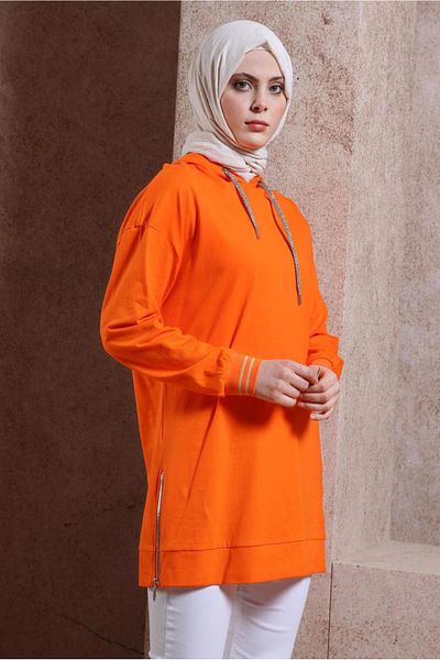 Alvina Hooded Tunic - Model 44449