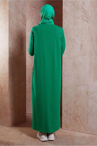 Alvina Tracksuit Dress - Embroidered Detail, Model 44708