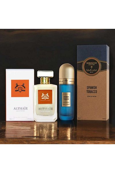 IBRAHEEM AL.QURASHI Spanish Tobacco Unisex Perfume - 100ml with Free 100ml Rebel Perfume