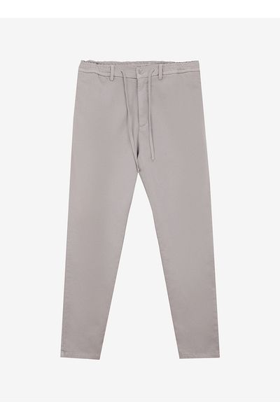 GMG FIRENZE Gmg Firenze Normal Waist Normal Leg Slim Fit Stone Men's Trousers Gu25Mss01013
