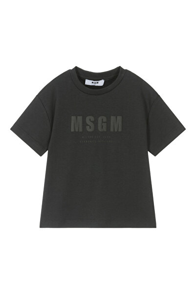 MSGM Comfortable T-Shirt for Kids - Black