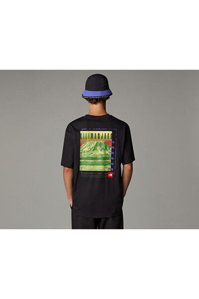 THE NORTH FACE Υπερμεγέθη S/S Tee - U Axys Ανδρικό Casual Μαύρο