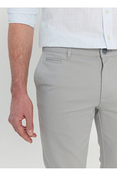 ALTINYILDIZ CLASSICS Altınyıldız Classics Normal Bel Normal Paça Slim Fit Gri Erkek Pantolon ACE001252192_GRI