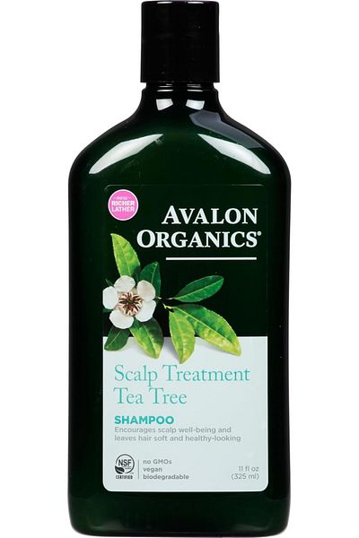 Avalon Organics , Shampoo, Scalp Treatment, Tea Tree, 11 fl oz (325 ml)
