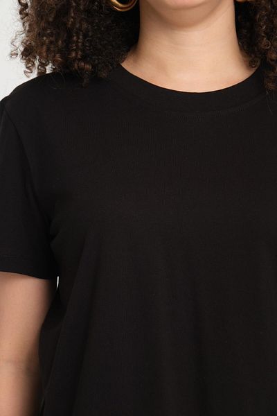 Store 100% Cotton Short Sleeve Crew Neck Basic T-Shirt