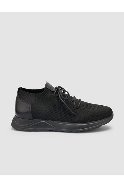 Cabani Knitwear Men's Black Napoli Sports Shoes