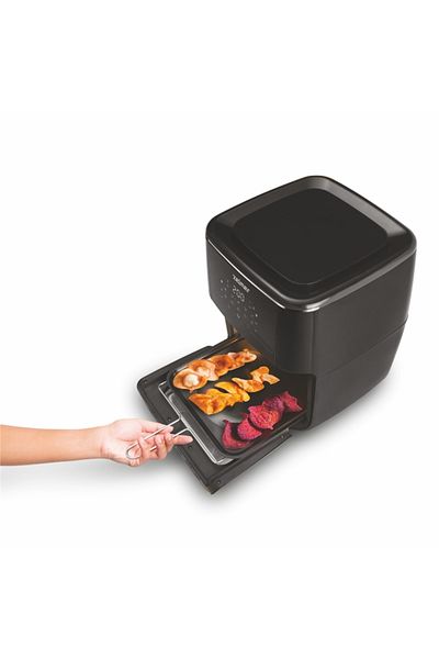 Zelmer Friteuza cu aer cald Zelmer ZAF7120, 1700 W, 12 L, 10 programe automate, accesoriu rotisor