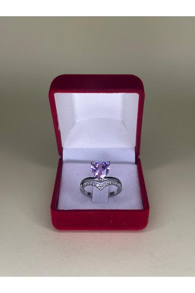 Mutenaura Stainless Steel Stylish Heart Ring