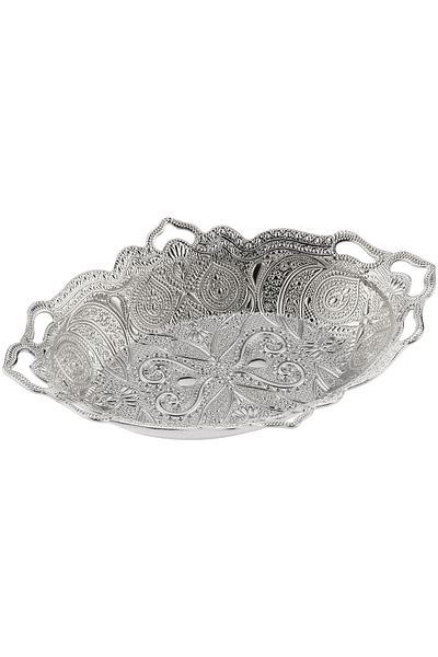 Sena 2 Pieces of Date Bowl, Sugar Bowl and Turkish Delight Bowl Payitaht Oval (273-2)