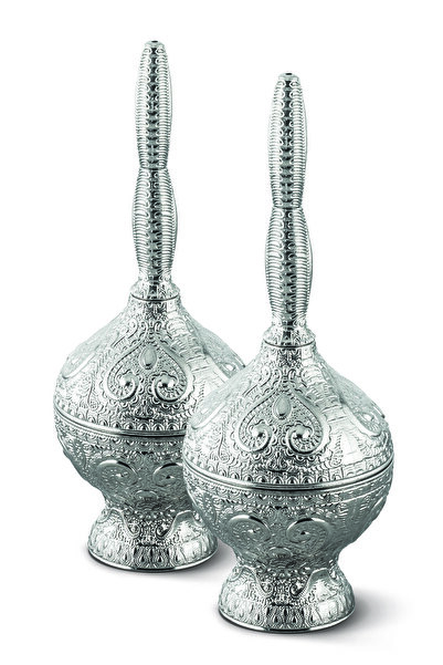 Sena 2 Adet Payitaht Motif İşlemeli Büyük Boy Güldanlık (269-2)