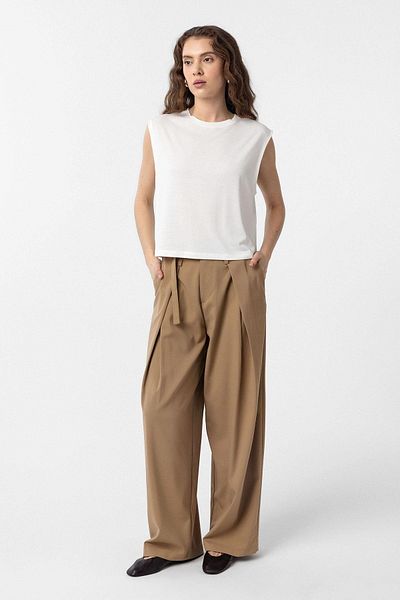 Antioch White Modal Fabric Women's T-Shirt