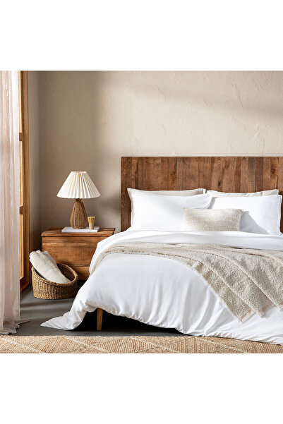Chakra Marta Bambu Nevresim Takımı 200x220 Cm Ekru