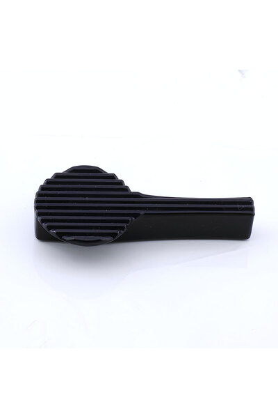 Badem10 Rinox Black Plastic Handle 10Pcs Button Drawer Kitchen Room Furniture Cabinet Cupboard Handle Handle 64 mm