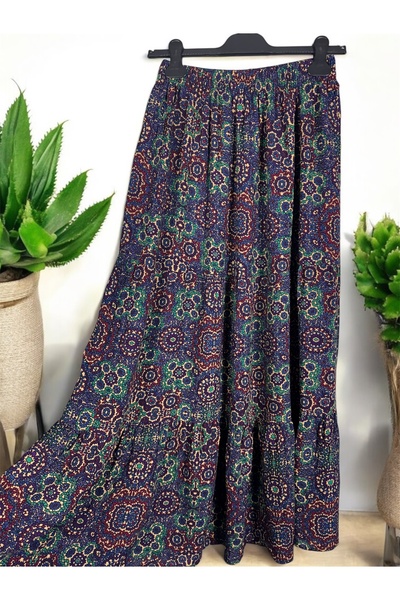 Gökçe Giyim Osmanlı Viskon Katlı Etek