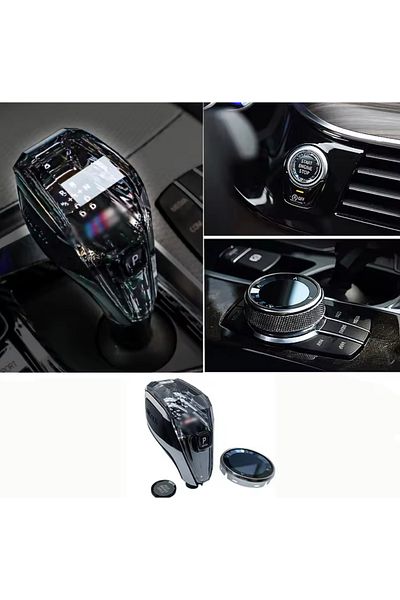 YıldızTuning Bmw 3 Series F30 Crystal Gear Shift Knob 2013-2018