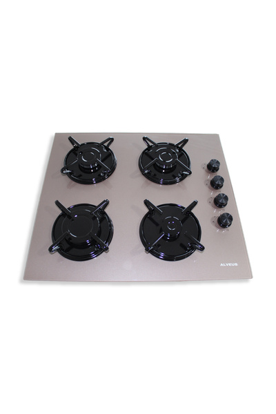 Alveus GLS 640 KAHVERENGİ CAM OCAK