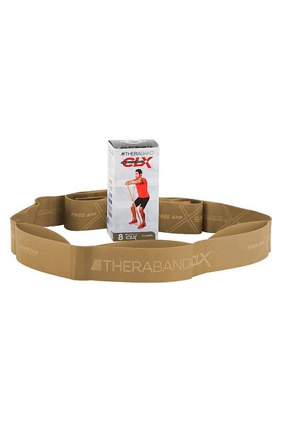 THERABAND CLX Consecutive Loops Band 2 μέτρα GOLD 6,5 Kg ΑΝΤΙΣΤΑΣΗ