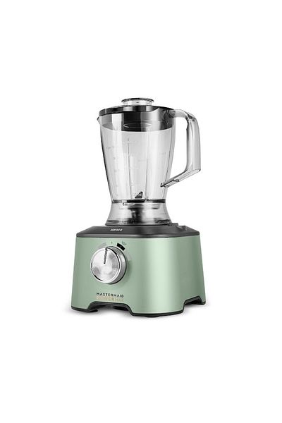 Karaca Mastermaid Power Max 11 in 1 Food Processor Soft Green 2500W