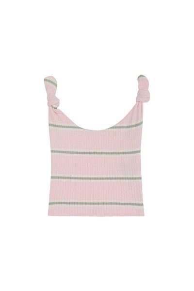 Antebies Pink Striped Candy Hat