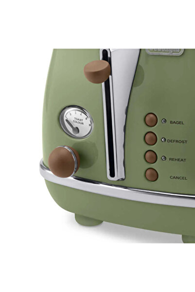 DELONGHİ Delonghi Icona Vintage - Two Slice Toaster CTOV 2103.GR