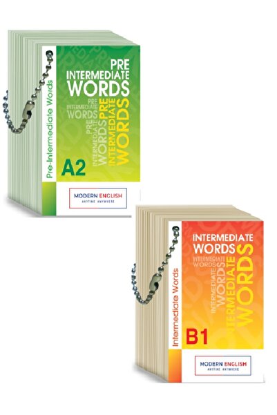 Modern English - A2+B1 Kelime Kartları