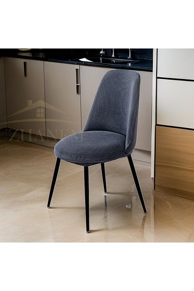 uzhanem High Quality Oval Chair Cover - Square Pattern Single Stylish Chair Cover