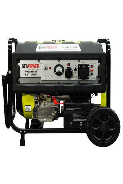 GenPower GBG 130 E OTO 13 Kva, Benzinli, Transfer Panolu , Monofaze (220 Volt...