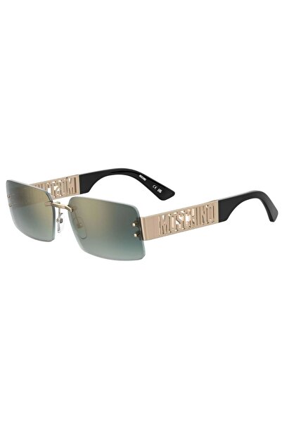 Love Moschino Moschıno Mos169/S - 5F661EZ Green Shaded Flash Gun Metal Kadın ...
