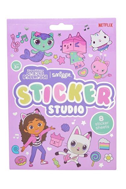 SMIGGLE Gabby Dollhouse Etiket Kitabı