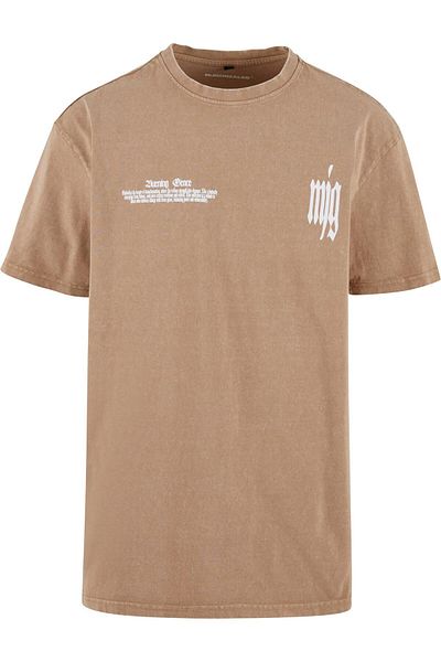 MJ Gonzales Mjg Heavy Oversized Acid Washed Tee - Inferno Butterfly