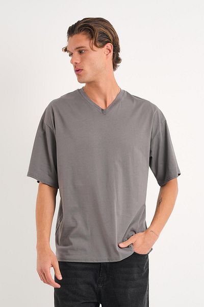 ALEXANDERGARDI Μπλουζάκι με λαιμόκοψη V Oversize (E24-742A)