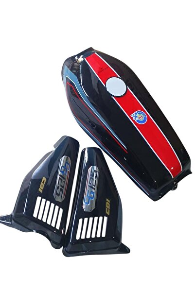 MTO CG KUBA FALCON BENZİN DEPO VE YAN KAPAK TAKIM SİYAH