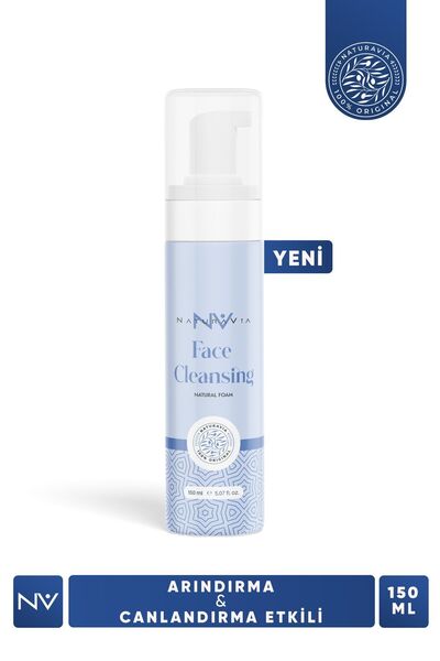 NATURAVIA COSMETICS رغوة تنظيف الوجه - استخدام مريح