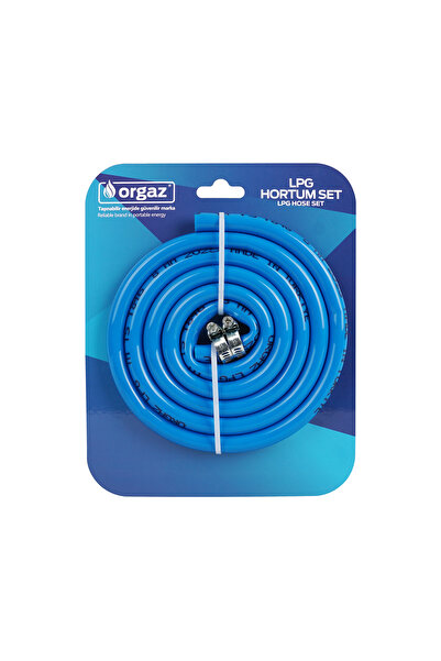 Orgaz Tüp Hortumu 1.65 Cm Kelepçeli