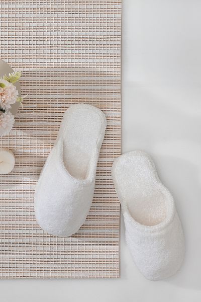 Yataş Ecru Essentials Bathroom Slippers