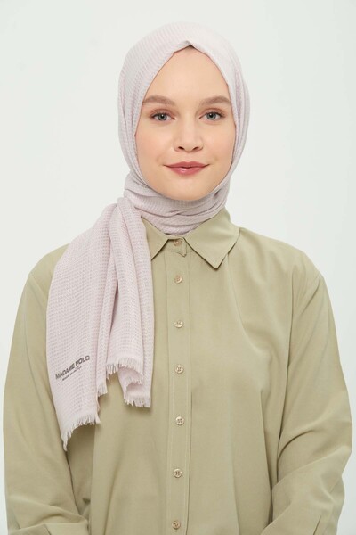 Madame Polo Petonya Shawl Stone Wrinkle-Free Anti-Sweat Thin Daily Shawl 75X180 cm