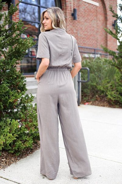 Toridas Linen Casual Overalls