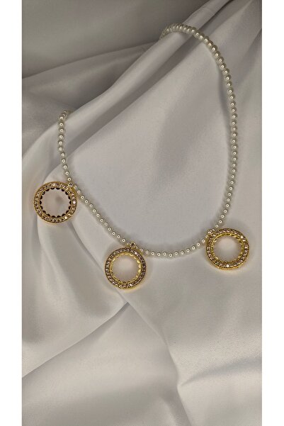 elisitakistory ÇEYREK ALTIN UYUMLU KOLYE 57 cm