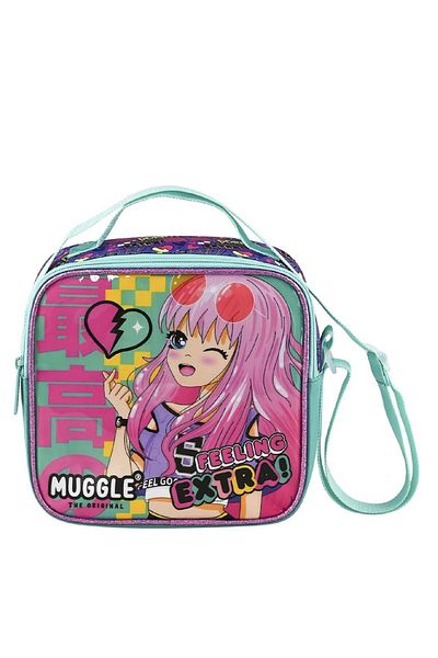 MUGGLE Anime Lunchbox with Thermos Pink (Mu-9059)