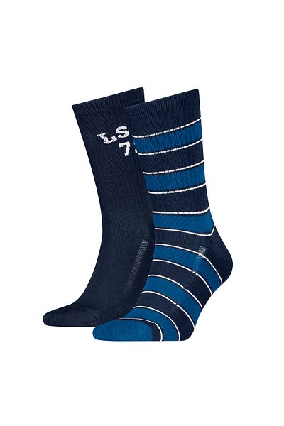 Levi's Levi’s® Crew Socks - Reinforced Heel & Toe, Soft Sole 2 Pack
