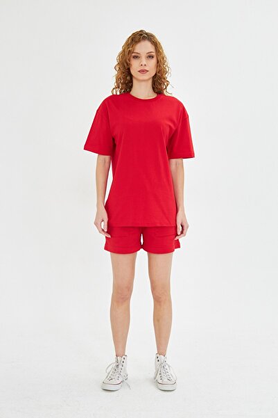 GIA - ART Ženska udobna 100% pamuk ležerna majica kratkih rukava