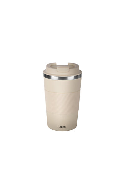 Zilan Zilan ZLN9921 thermos coffee mug, capacity 510ml, stainless steel interior, double walls, cream