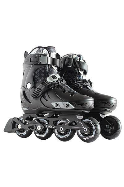 KidLe Kids Adjustable Inline Skates 4 Wheels, 3 Size Adjustable Roller Skates for Boys Girls