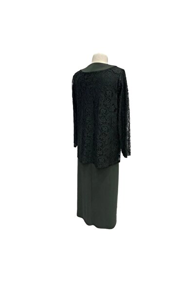 HESNA Women's Bunch Jacket Dress Mother Evening Dress Set