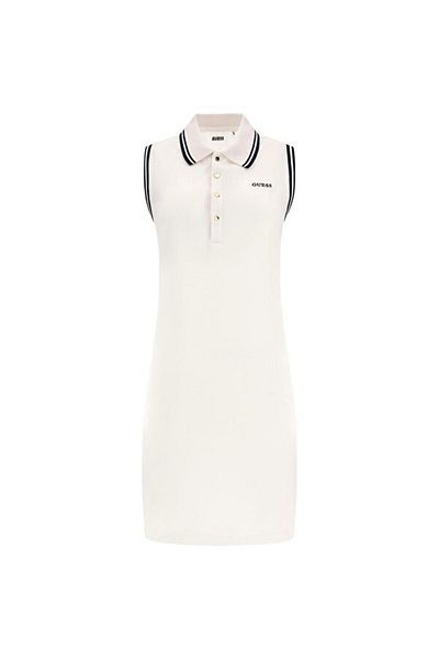 Guess Amaryllis Short Dress Women White Dress V5Gk04Kcok1-G011