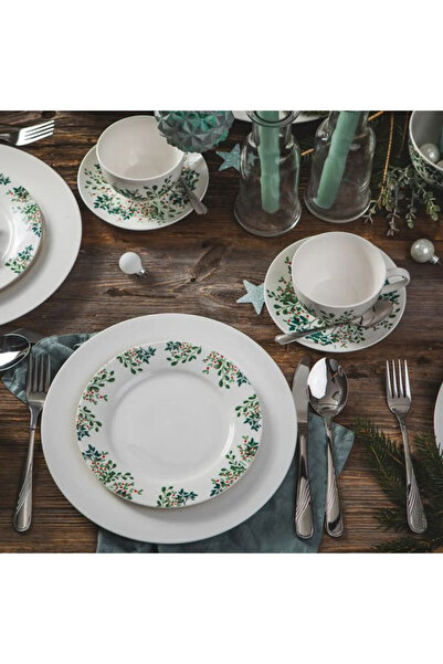 Ambition Tea or coffee serving set, 12 pieces, 6 people, Greenery