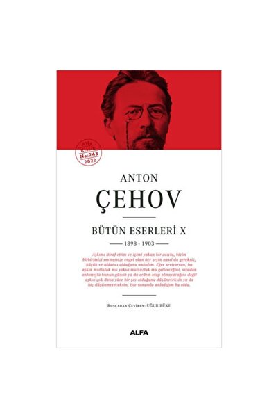 Alfa Yayınları Anton Çehov Bütün Eserleri 10 (CİLTLİ)