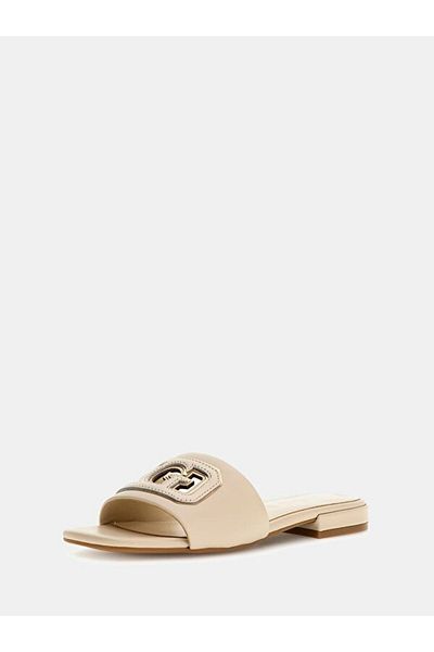 Guess Papuci de piele pentru femei Tarisha
